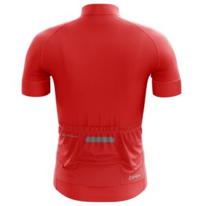 Men's Dri-Fit Cycling Jerseys Red Color | Custom Cycling Wear