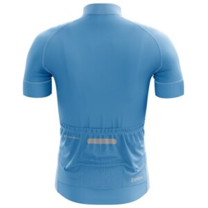 Polyester Drifit Mens Cycling Jersey SKY Blue