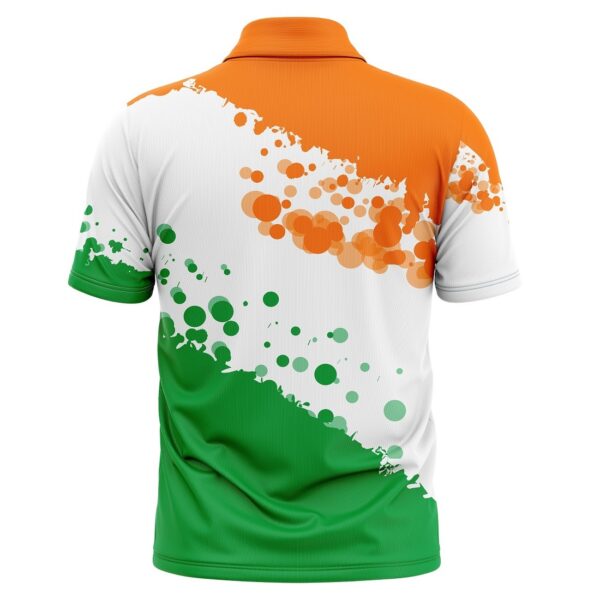 Add to wishlist Polo Neck Happy Independence Day India Flag Color T-Shirt for Boys