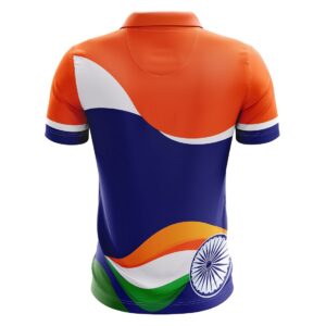 Triumph Independence Day / Republic Day India Tricolor T-Shirt for Mens Half Sleeve Polo Tshirt