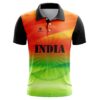 Mens Half Sleeve Happy Independence Day and Republic Day Jersey India Tricolor 26 Jan / 16 Aug T Shirts for Kids