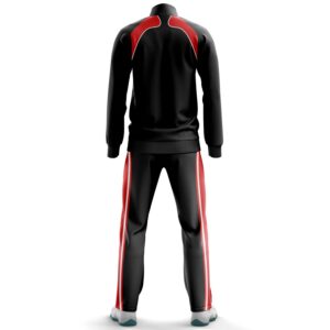 Men's Jogging Suit | Sportswear Tracksuit Online | Custom Sports Jacket Red and Black Colour