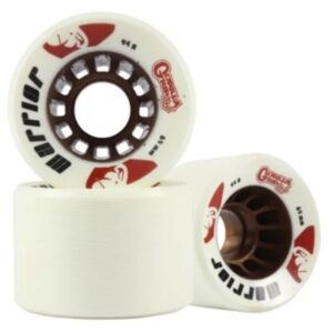 Warrior Gorilla Grip White Quad Skate Wheels