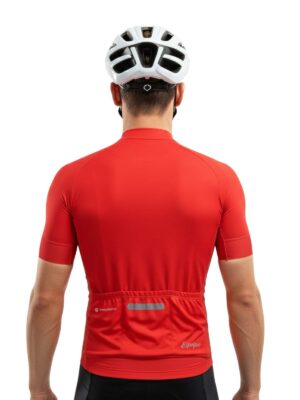Men's Dri-Fit Cycling Jerseys Red Color | Custom Cycling Wear