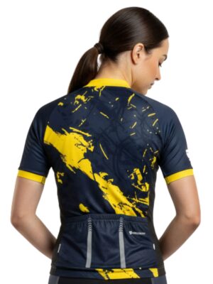 Alternative view of Women's Short Sleeve Cycling Jersey Shirt Quick Dry Bicycle Clothing Top