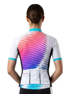 Alternative view of Women’s Cycling Jersey Peloton, Quick Dry Bike Bicycle Top with Rear Pockets