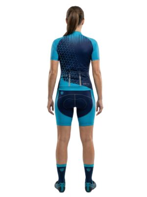 Alternative view of Race Fit Peloton Women Cycling Jerseys & Gel Padded Shorts