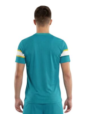 Men's Sweat Resistance Polyester Printed Football T-shirts