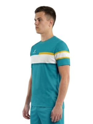 Men's Sweat Resistance Polyester Printed Football T-shirts