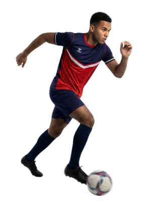 Men's Custom Sublimated Football Jersey and Shorts | Custom Sportswear