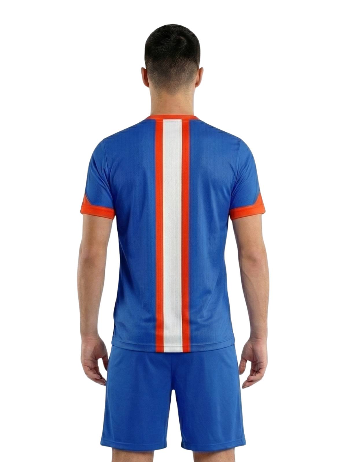 Quick Dry Polyester Football Jersey and Shorts for Men | Custom Sportswear