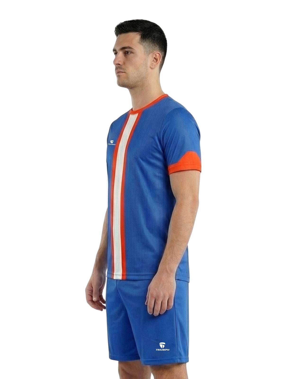 Quick Dry Polyester Football Jersey and Shorts for Men | Custom Sportswear