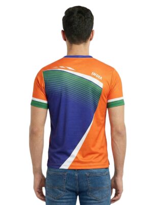 Triumph Round Neck Happy Independence Day India Printed T-Shirt for Mens Half Sleeve Republic Day Tshirt Jersey