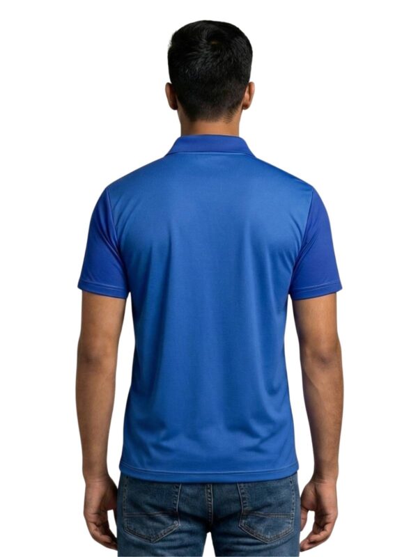Republic Day I Love My India White Polyester Polo Neck Unisex Mens Half Sleeve T-Shirt Dress – view 2
