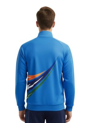 Alternative view of Indian Cricket Team Jacket | Indian Team Sleeveless/Full Sleeves Jacket Designs