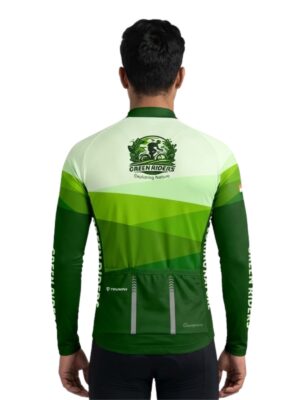 Full Sleeve Cadance Cycling Jersey for Men | Green Riders Cycle Club