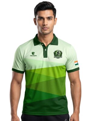 Polo Neck T-Shirts for Men | Green Riders Cycle Club