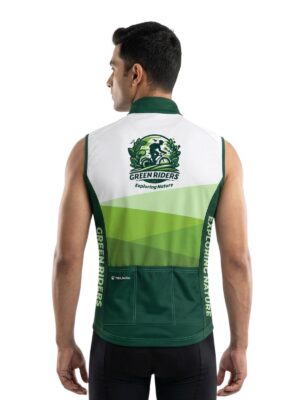 Cycling Wind Vests for Men | Green Riders Cycle Club