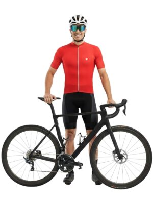 Men's Dri-Fit Cycling Jerseys Red Color | Custom Cycling Wear