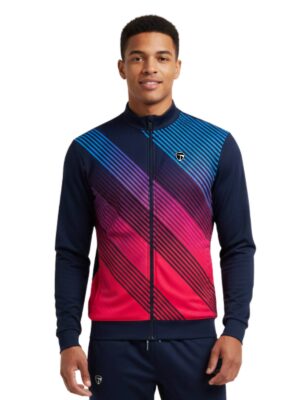 Men’s Workout Jacket | Gym Running Exercise Sports Training | Polyester Activewear Jacket