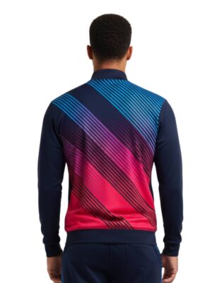 Men’s Workout Jacket | Gym Running Exercise Sports Training | Polyester Activewear Jacket