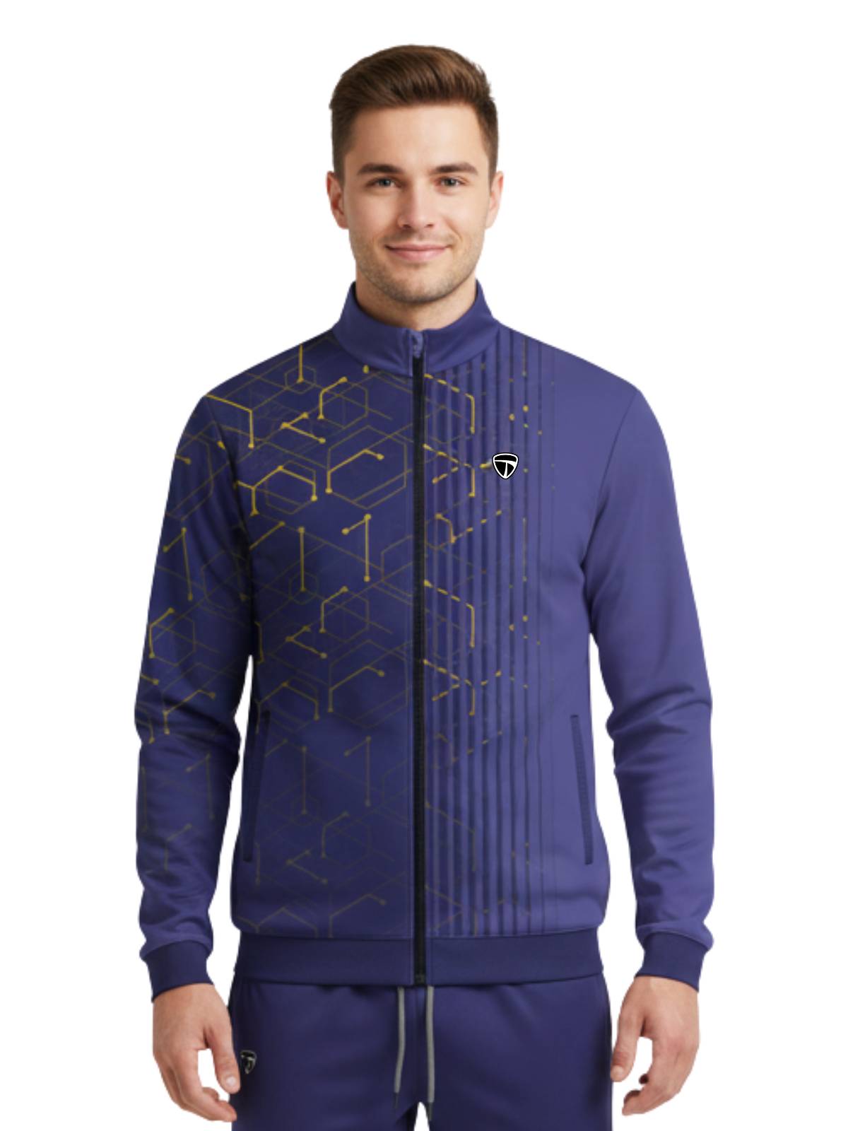 Gym Workout Training Activewear Jacket for Men's | Running Sports Lightweight Jacket