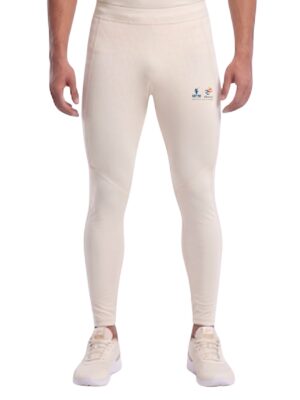 Cricket Compression Pants Tights White | SRT10 Altevol Sports Academy