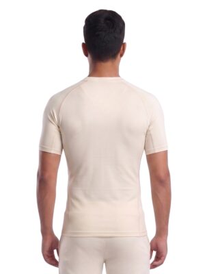 Cricket White Compression Top T-Shirts | SRT10 Altevol Sports Academy
