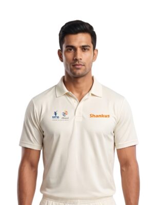White Cricket T-Shirts for Men | SRT10 Altevol Sports Academy