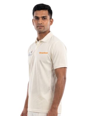 White Cricket T-Shirts for Men | SRT10 Altevol Sports Academy