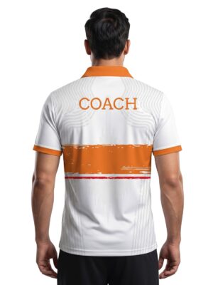 ASA Coach T-Shirts Orange | Ahmedabad Sports Academy
