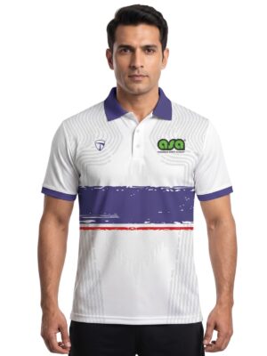 ASA Coach T-Shirts Purple | Ahmedabad Sports Academy