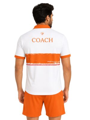 H3 Learning Centre Coach T-Shirts Orange | Ahmedabad Sports Academy_ASA