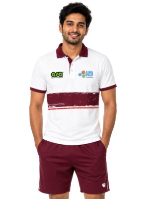 H3 Learning Centre Coach T-Shirts Maroon | Ahmedabad Sports Academy_ASA