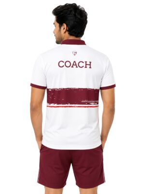 H3 Learning Centre Coach T-Shirts Maroon | Ahmedabad Sports Academy_ASA