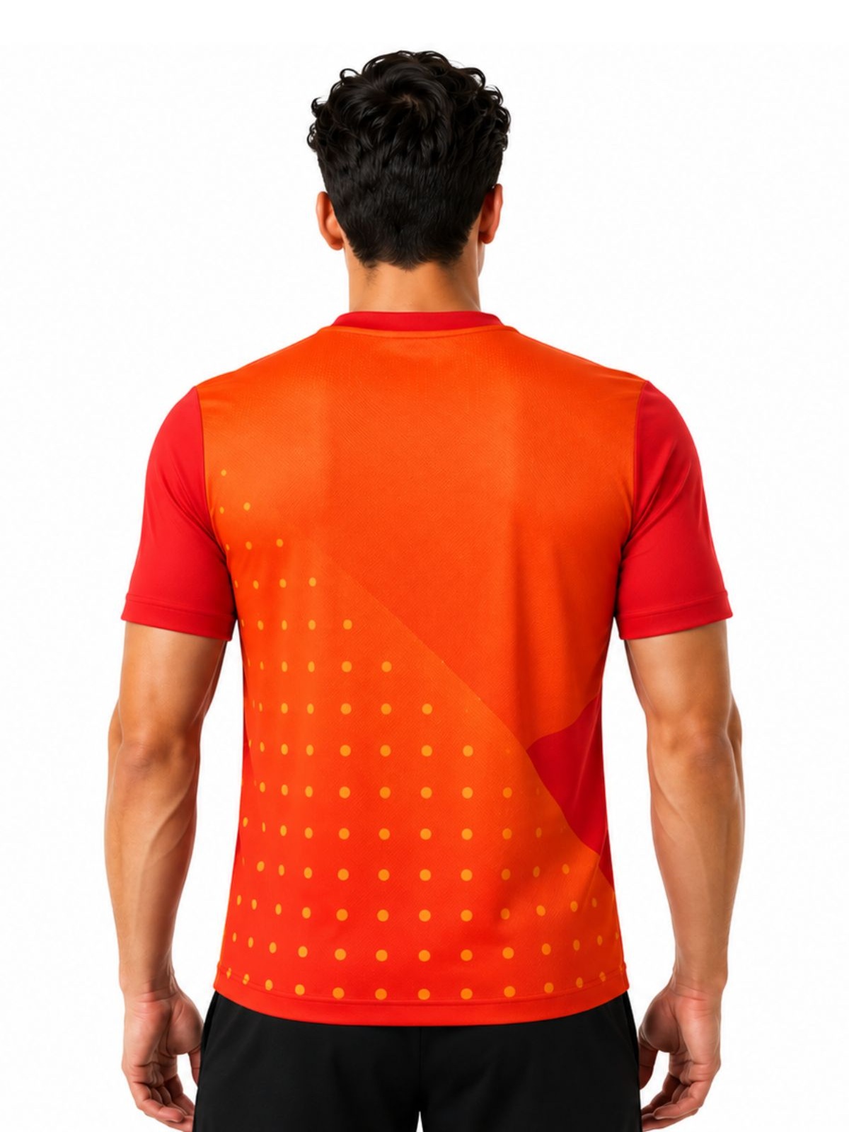 Men's Running / Workout Dri-Fit T-shirt & Jersey Orange Color