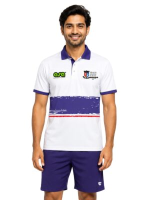 Shanti Asiatic School Coach T-Shirts Purple | Ahmedabad Sports Academy_ASA
