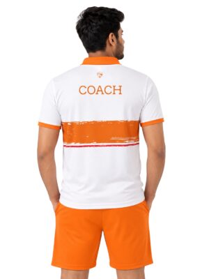 Shanti Asiatic School Coach T-Shirts Orange | Ahmedabad Sports Academy_ASA