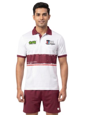 Shanti Asiatic School Coach T-Shirts Maroon | Ahmedabad Sports Academy_ASA