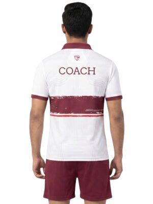 Shanti Asiatic School Coach T-Shirts Maroon | Ahmedabad Sports Academy_ASA