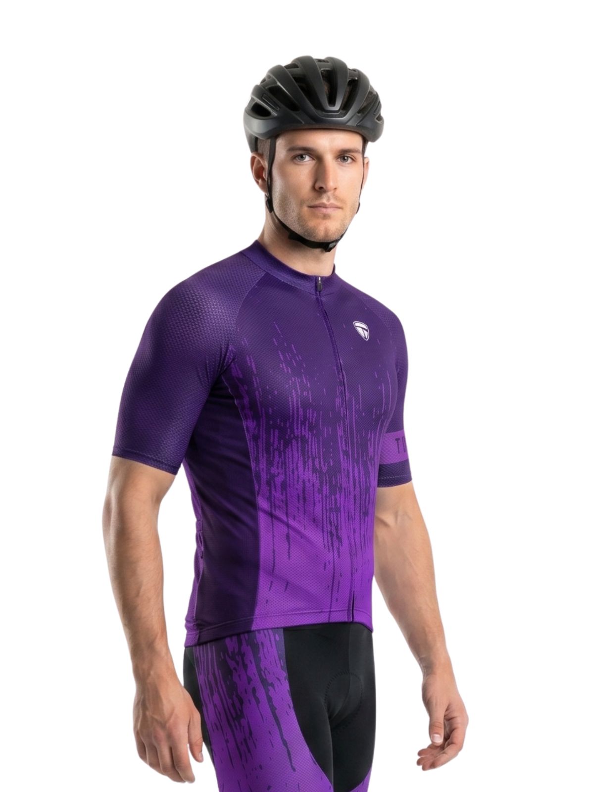 Race Fit Cycling Jersey | Purple Performance Road Bike Jersey