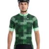 Men's Cycling Jersey with Zipper Pockets | Green Riding Bike Shirts