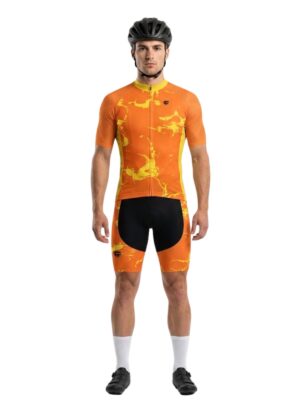 Cycling Jerseys Set For Men | Custom Cycling Gel Padded Shorts Peloton