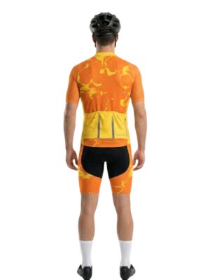 Cycling Jerseys Set For Men | Custom Cycling Gel Padded Shorts Peloton
