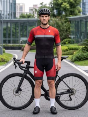 Cycling Apparel | Race Fit Cycling Jersey Peloton Aero Padded Shorts