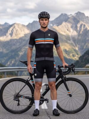 Gel Padded Cycling Shorts for Men Custom Jersey | Peloton Aero Cycling Clothing - Image 5