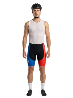 Padded Cycling Shorts for Men | Blue Red Black Cyclist Bottom