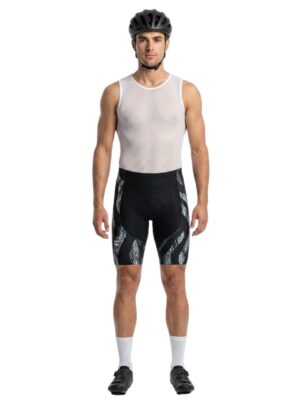 Men’s Cycling Shorts Black Grey Road Bike GEL Tech Padded Shorts