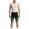 Gel Padded Cycling Shorts for Men Green Black | Peloton