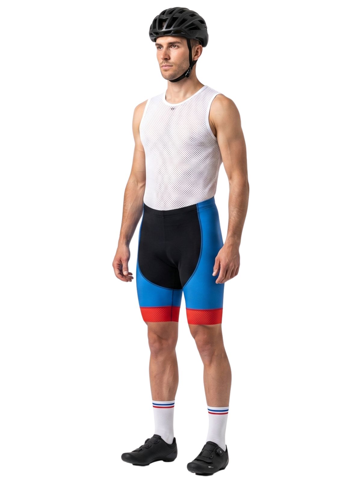 Padded Cycling Shorts | Mens Peloton Aero Gel Tech Bottoms for Cyclist